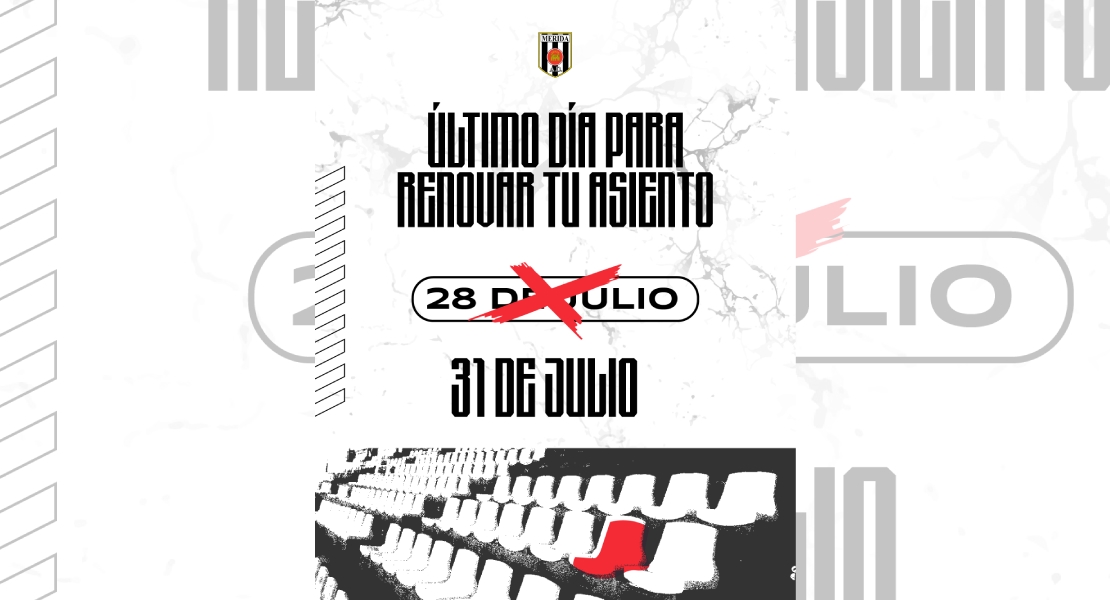 Llamamiento para los abonados del AD Mérida: ya hay fecha para la renovación