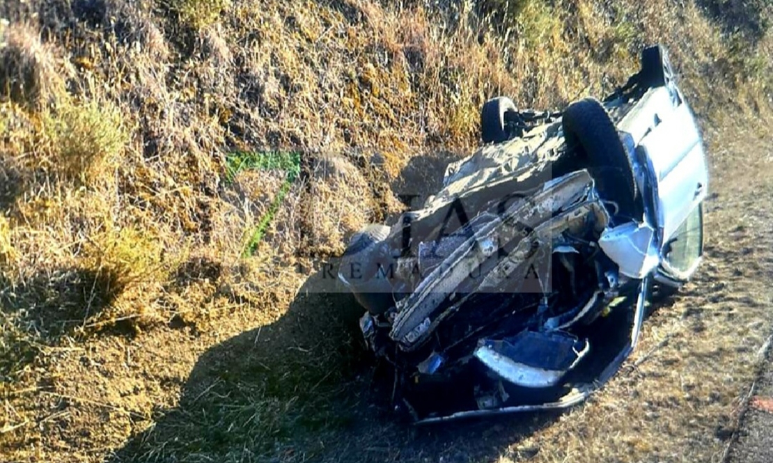 Accidente mortal cerca de Táliga (Badajoz)