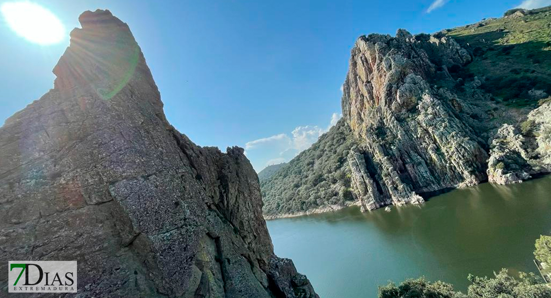 Una menor de 22 meses herida tras caer en la zona del Salto del Gitano en Monfragüe