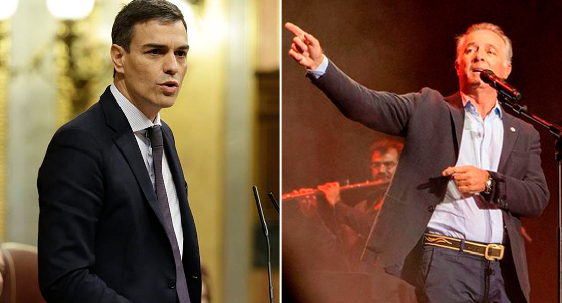 Suspenden un concierto de José Manuel Soto en Extremadura por insultar a Pedro Sánchez