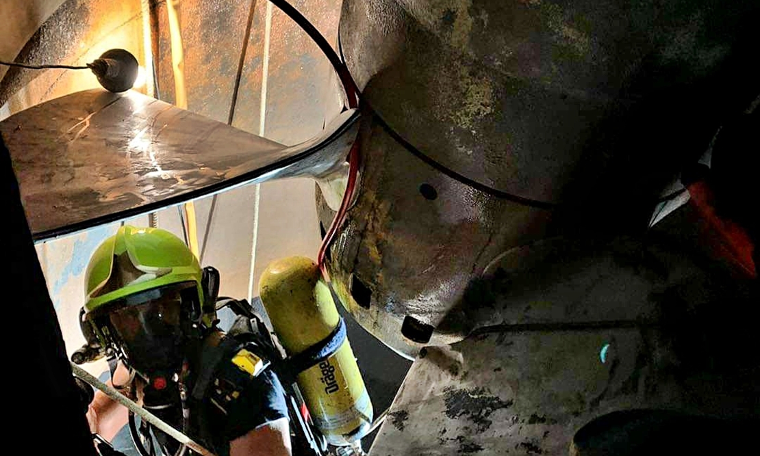 Accidente laboral en la central hidroeléctrica en Plasencia: crítico un joven de 33 años