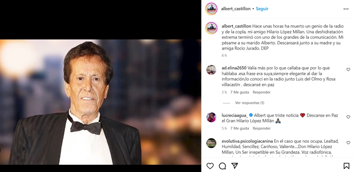 Muere el periodista y escritor Hilario López Millán