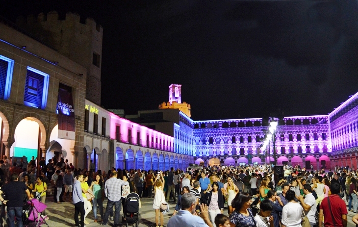 Todo sobre la Noche en Blanco en Badajoz: dispositivo, horarios y cortes de tráfico