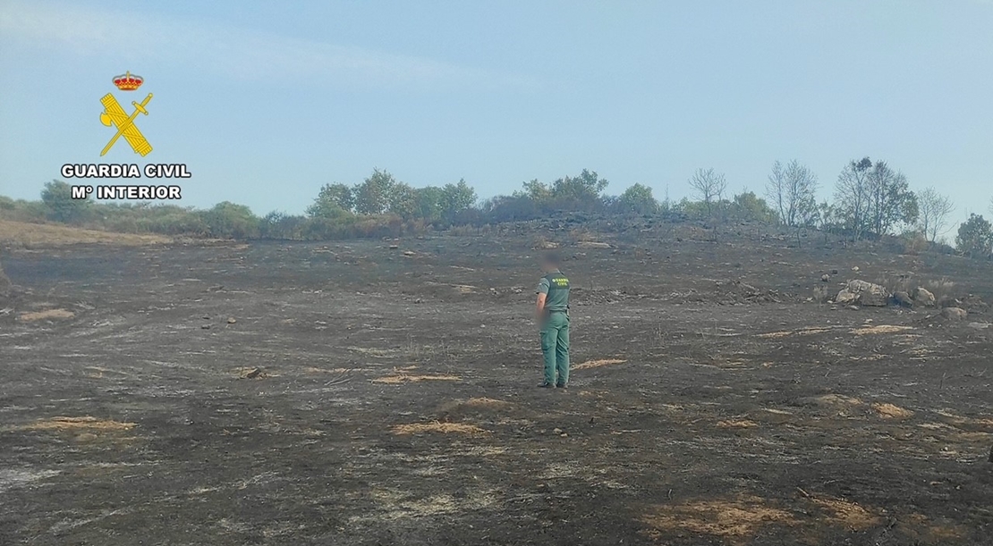 Investigado como supuesto responsable de un incendio en Jaraíz de la Vera