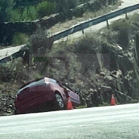 Grave tras una salida de vía en la EX-203