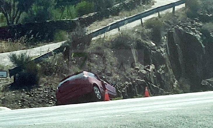 Grave tras una salida de vía en la EX-203