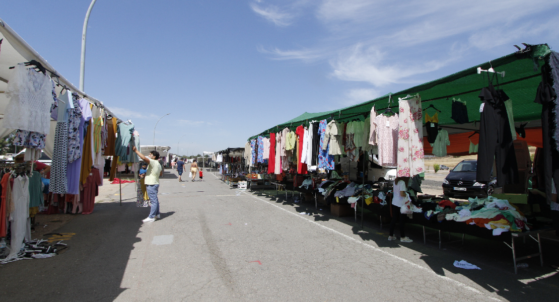 Cambia de ubicación el mercadillo de Mérida