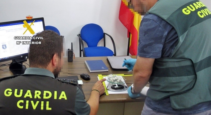 Detenido un oliventino por traficar con drogas en unas fiestas locales