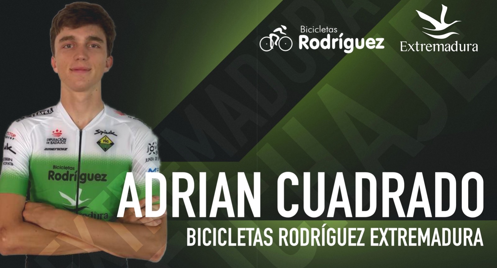 Adrián Cuadrado, nuevo fichaje del Bicicletas Rodríguez Extremadura