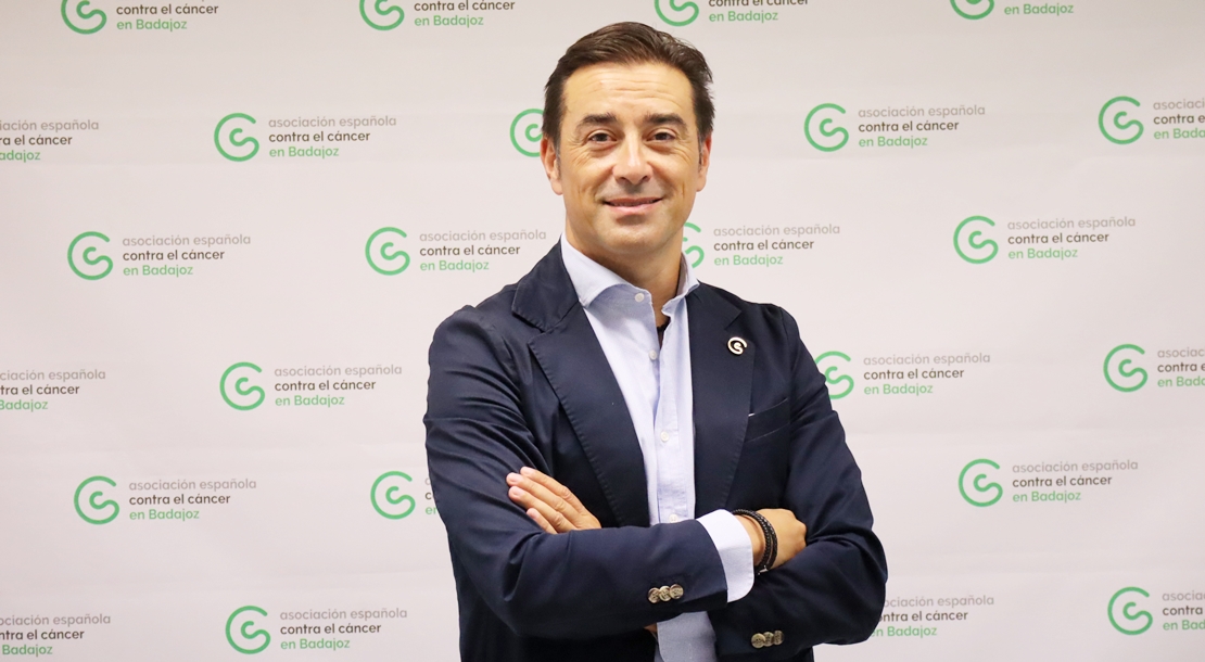 Miguel Ángel Mendiano nuevo presidente de la AECC en Badajoz