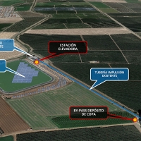 Inician obras que beneficiarán a regantes de Montijo, Guadiana, Badajoz, Pueblonuevo y Mérida