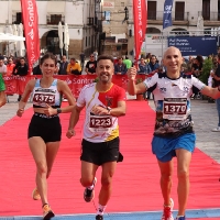 Más de mil participantes en la Media Maratón de Cáceres 2023