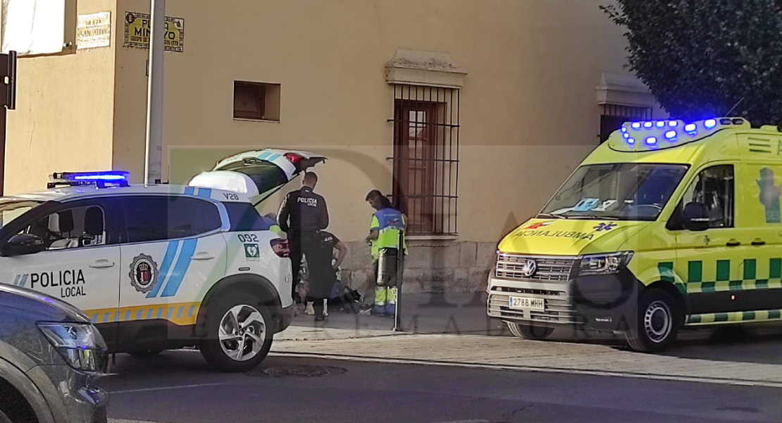 Muere mientras circulaba con su bicicleta en pleno centro de Badajoz