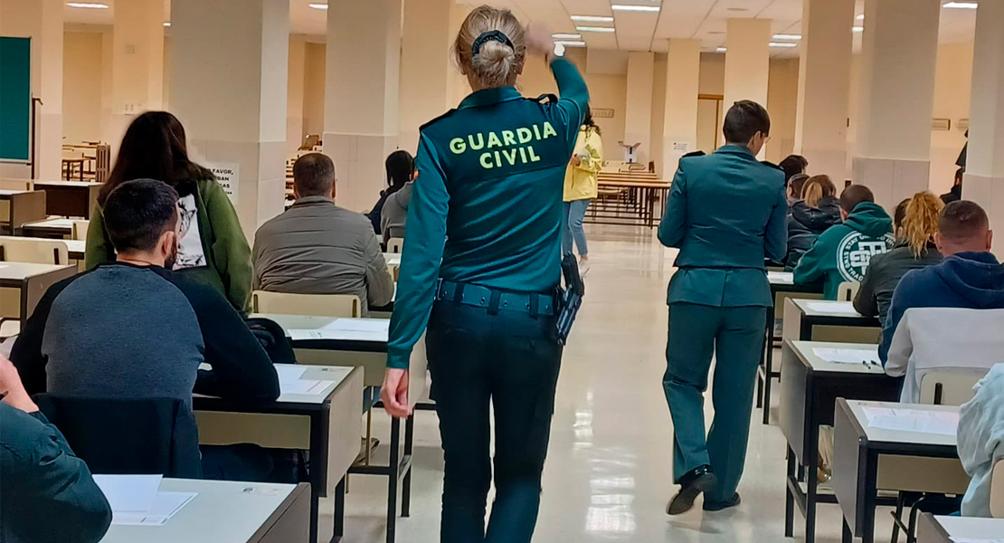 Estos son los aspirantes a Guardia Civil por Extremadura