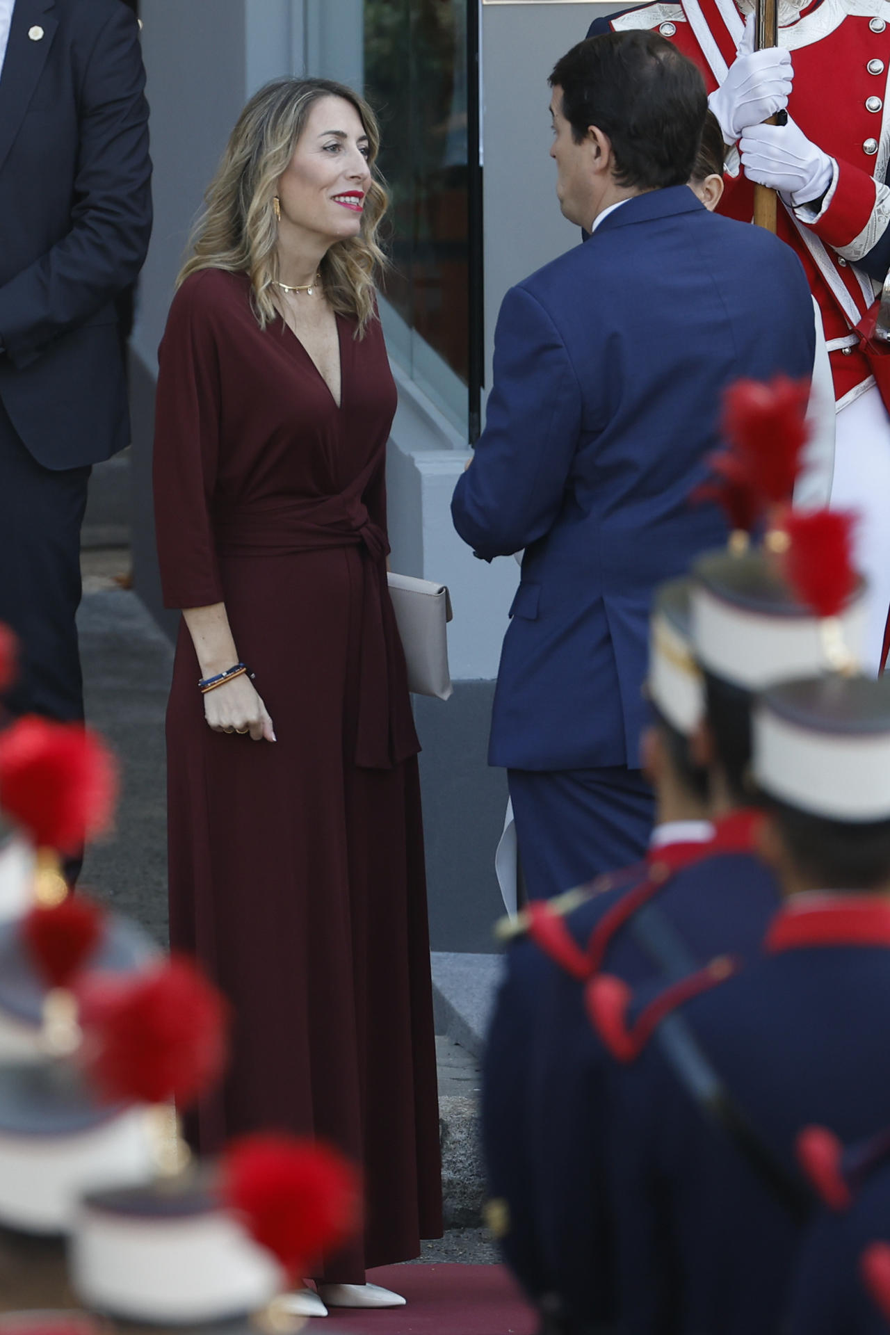 Imágenes de Guardiola en el desfile de Día de la Fiesta Nacional en Madrid