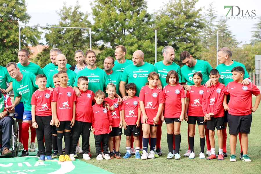 REPOR: Gran ambiente en el partido entre las leyendas del Atlético de Madrid y los veteranos del C.D. Badajoz