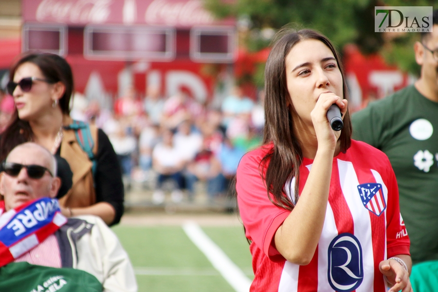 REPOR: Gran ambiente en el partido entre las leyendas del Atlético de Madrid y los veteranos del C.D. Badajoz