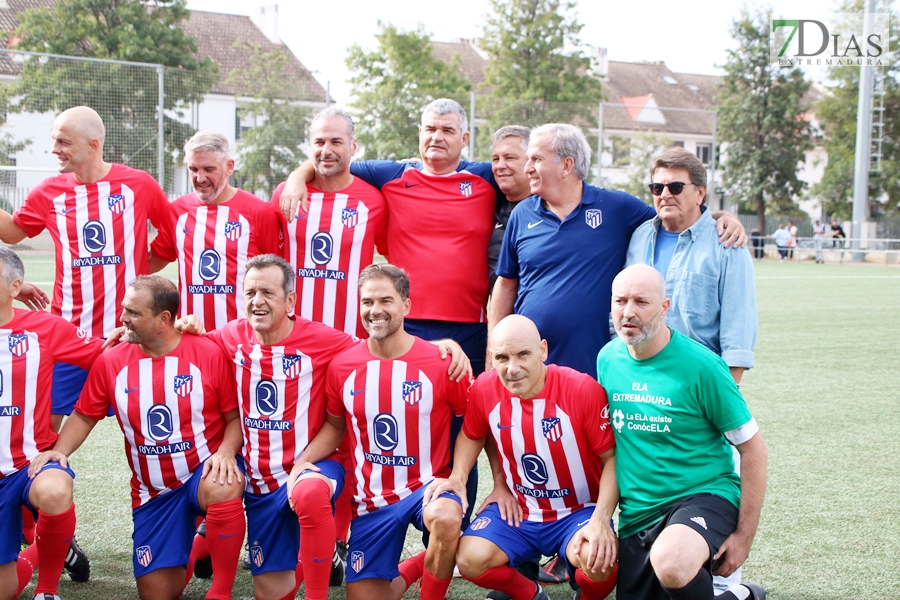 REPOR: Gran ambiente en el partido entre las leyendas del Atlético de Madrid y los veteranos del C.D. Badajoz