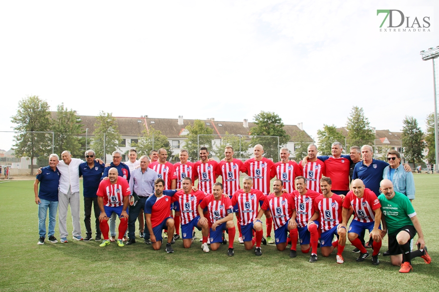 REPOR: Gran ambiente en el partido entre las leyendas del Atlético de Madrid y los veteranos del C.D. Badajoz