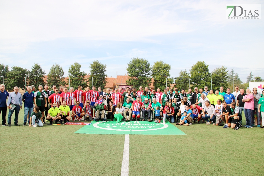 REPOR: Gran ambiente en el partido entre las leyendas del Atlético de Madrid y los veteranos del C.D. Badajoz