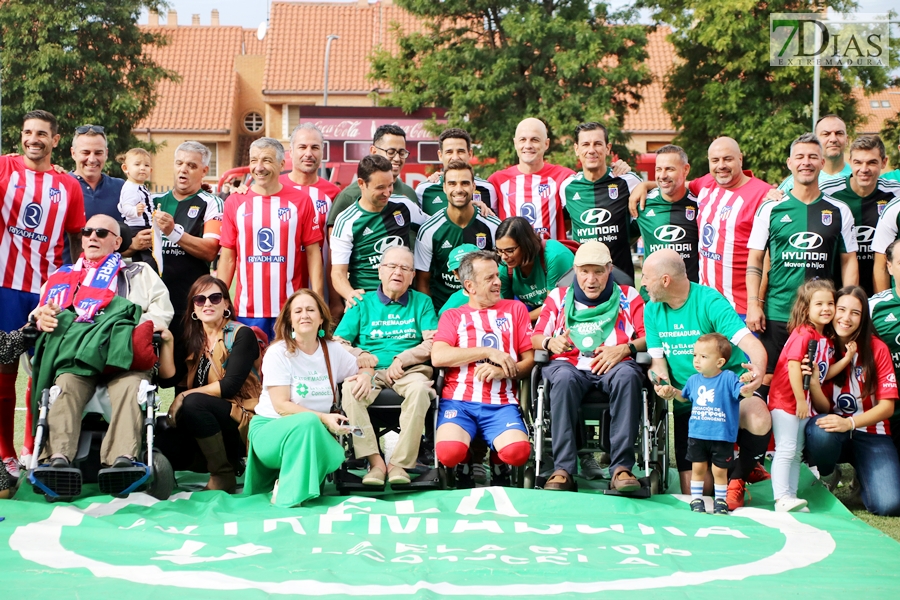 REPOR: Gran ambiente en el partido entre las leyendas del Atlético de Madrid y los veteranos del C.D. Badajoz