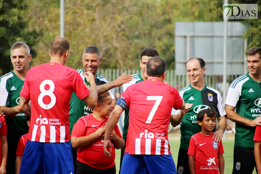 REPOR: Gran ambiente en el partido entre las leyendas del Atlético de Madrid y los veteranos del C.D. Badajoz