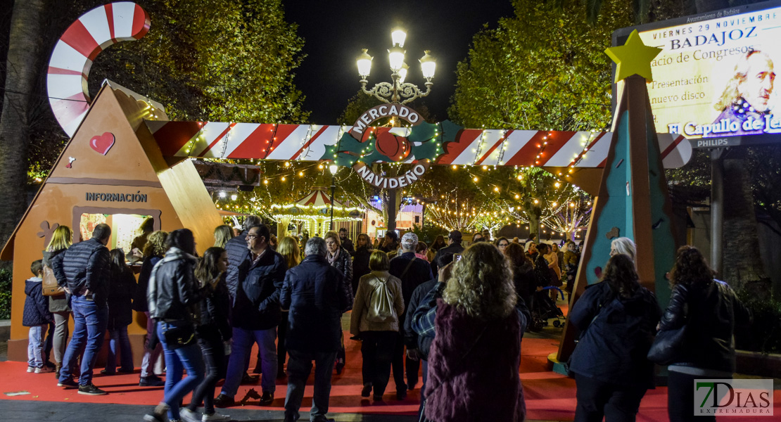 Esto es lo que gastará el Ayto. de Badajoz en el mercado navideño y la fiesta de fin de año