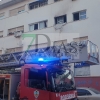 Bomberos y Policía trabajan conjuntamente en un incendio de vivienda en Badajoz