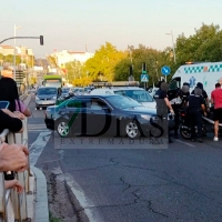 Un nuevo accidente en uno de los cruces más peligrosos de Badajoz