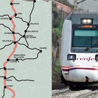 Convocan concentraciones para luchar por un tren que comunique el oeste