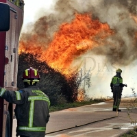 Incendio forestal cerca de Galisteo (CC)