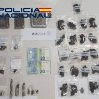 Desarticulado un punto de venta de droga en el centro de Cáceres