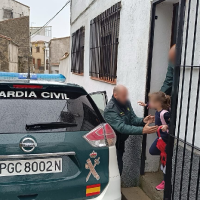 Evacúan a los escolares en un colegio en Montánchez (CC) por el temporal