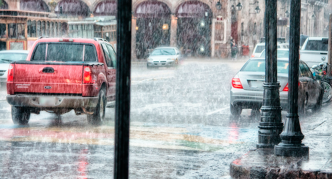 La lluvia pone en alerta a parte de Extremadura este sábado