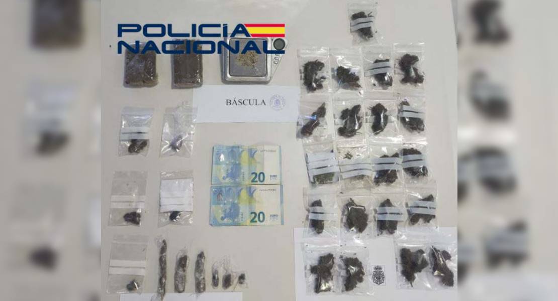 Desarticulado un punto de venta de droga en Cáceres