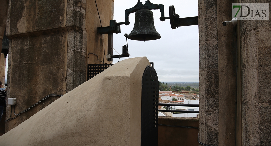 Primeras imágenes desde la torre de la Catedral de Badajoz: ¿cuándo podrá visitarse?