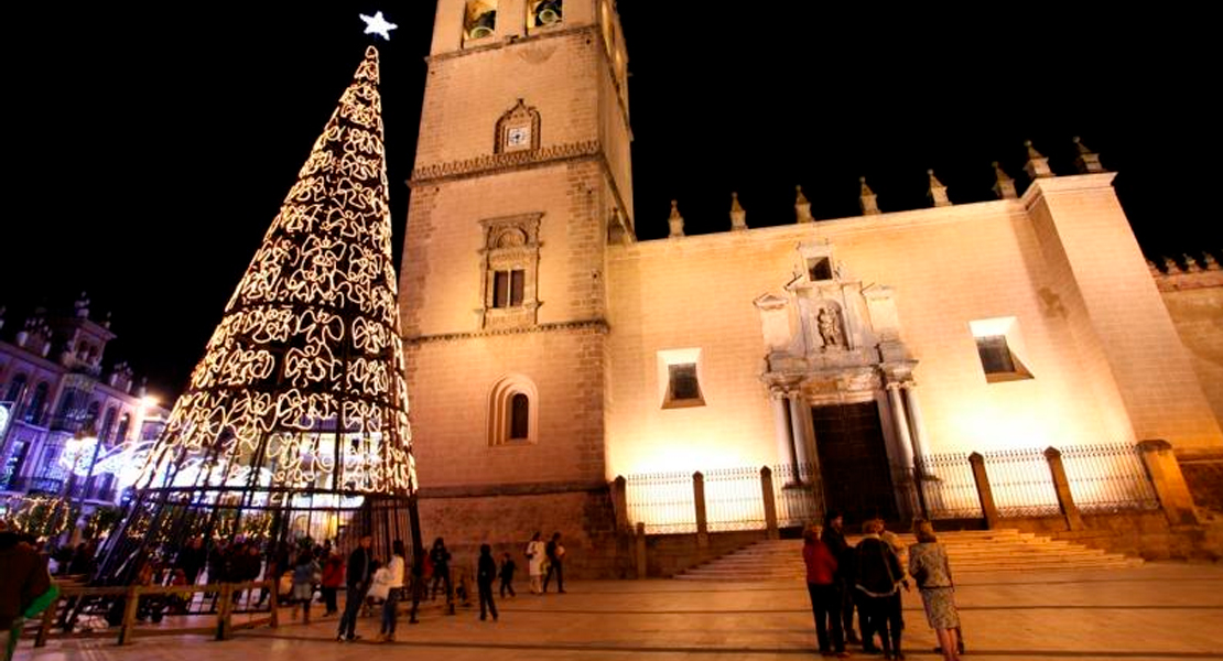 ¿A qué hora es el encendido de las luces de Navidad en Badajoz?