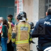 Incendio de vivienda en la calle Jesús Rincón Jiménez en Badajoz