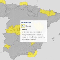 Activan la alerta amarilla en parte de Extremadura