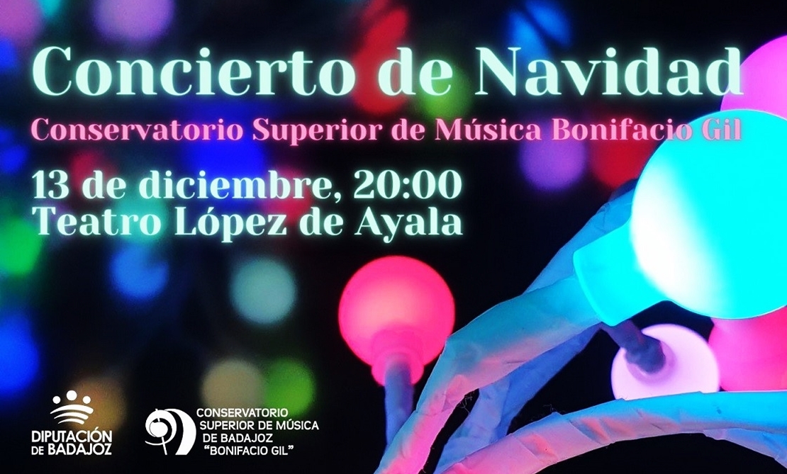 El Conservatorio Superior de Música de la Diputación ofrece su concierto de Navidad