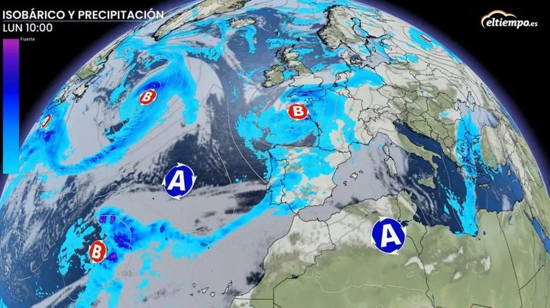 Llega un gran cambio de tiempo para el puente de diciembre