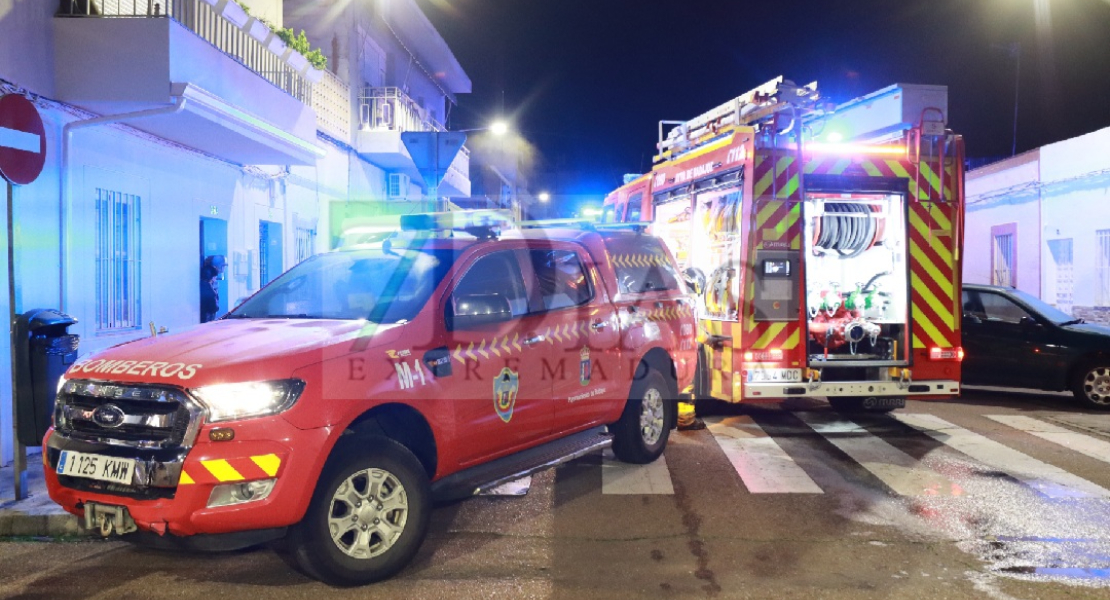 Se incendia una vivienda en el barrio pacense de San Roque