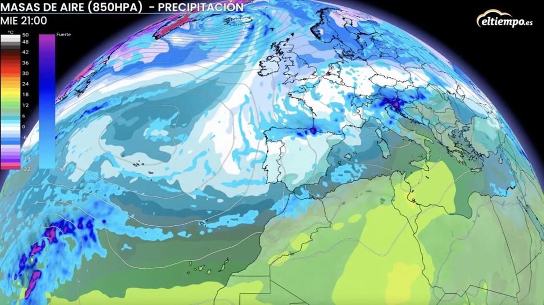 Semana invernal en la península: notable descenso de las temperaturas