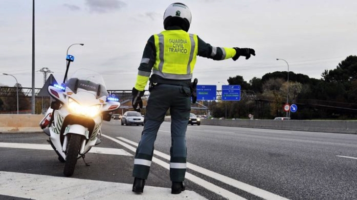 Cortan la A-66 en dirección a Sevilla por un accidente de tráfico