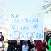 Madre de un alumno: "Si el próximo 8 de enero no hay calefacción, los niños no irán al colegio"