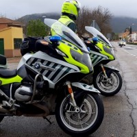 Un centenar de motos de la Guardia Civil en las carreteras extremeñas