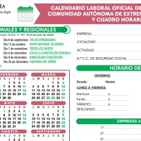 El calendario laboral de fiestas que debes tener para 2024 en Extremadura