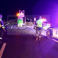 Trágico accidente mortal en la A-66 (BA)