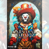 Este es el cartel del Carnaval de Badajoz 2024