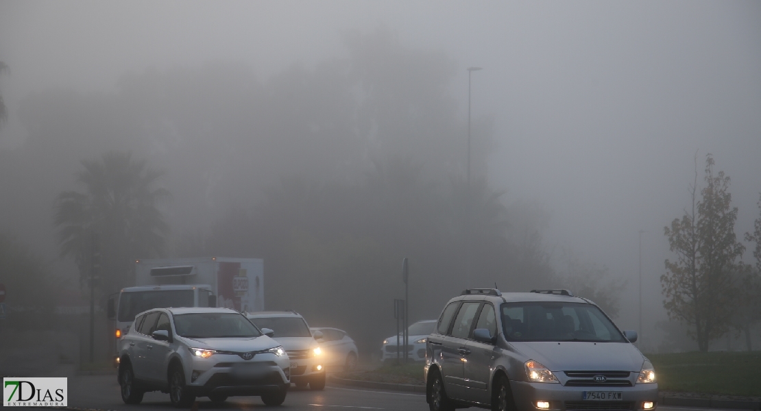 Continúa la alerta por nieblas en Extremadura: piden precaución